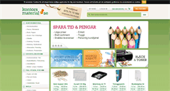 Desktop Screenshot of kontorsmaterial.se