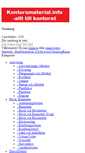 Mobile Screenshot of kontorsmaterial.info
